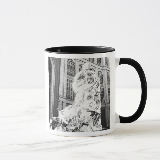 Caneca Boston, MA EUA, Corredor na Maratona de Boston Foi (Direita)