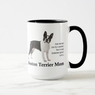 Caneca Boston Terrier Mãe Mug