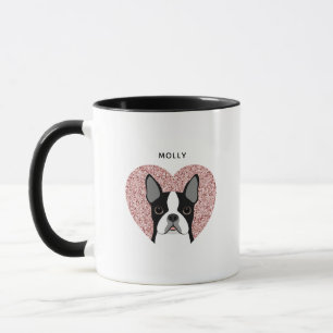 Caneca Boston Terrier Mugs