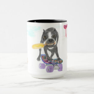Caneca Boston Terrier Sweet Dream