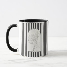 Caneca Botânica da Flor Elegante Monstera