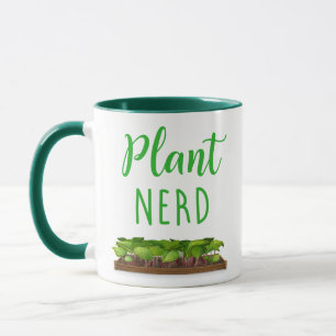 Caneca Botânico de jardinagem engraçado do nerd da plan