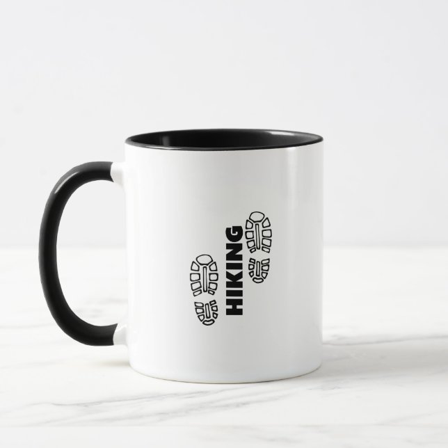 Caneca Botas de caminhada (Esquerda)