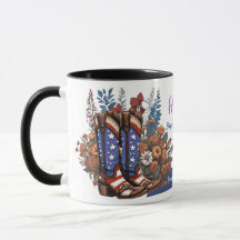 Botas de Cowboy Personalizadas Passo para a Liberd