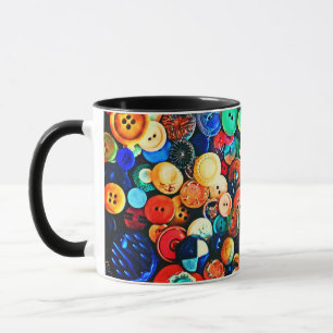 Caneca Botões Antigos