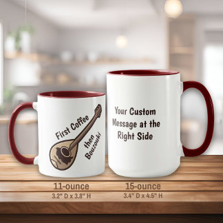Caneca Bouzouki grego