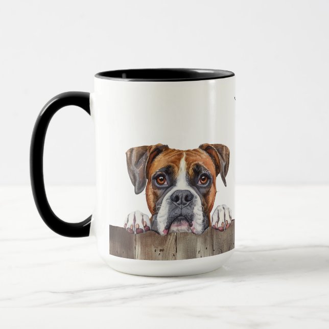 Caneca Boxer Dog Mug (Esquerda)
