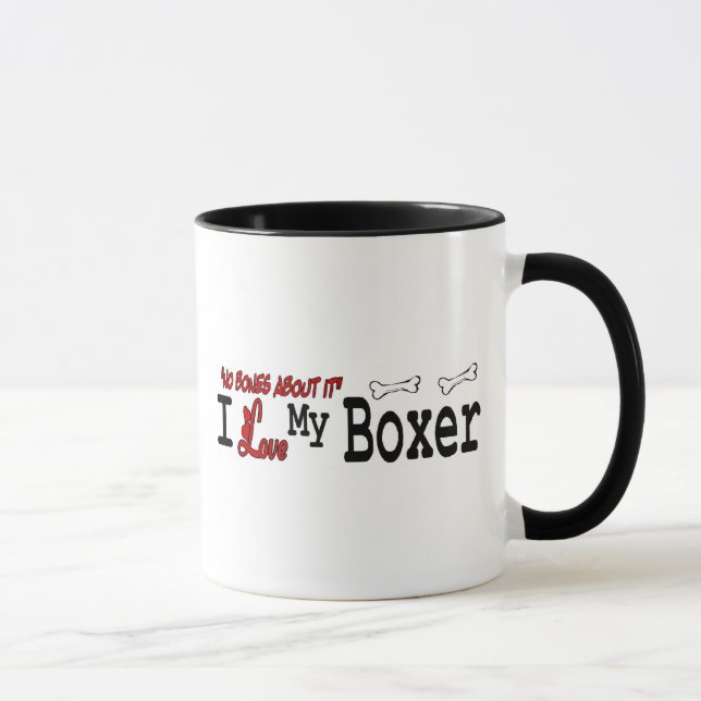 Caneca Boxer (I Love) (Direita)
