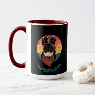 Caneca Boxer para Mensagem de Texto