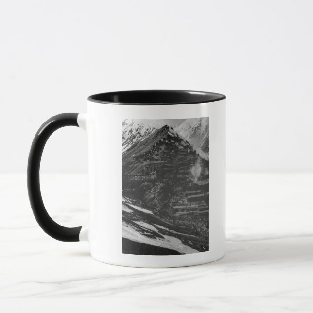 Caneca Braden Mines de Cobre em Chili (Esquerda)