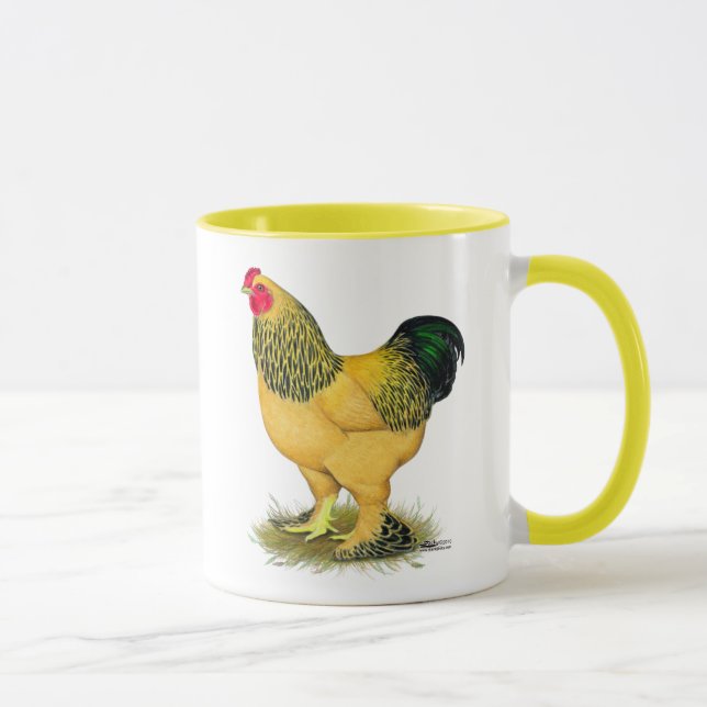 Caneca Brahma:  Buff Rooster (Direita)