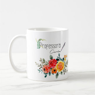 Caneca branca clássica, 325 ml PROFESSORA