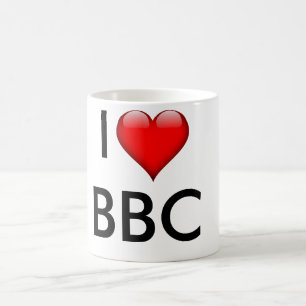 Caneca branca clássica da BBC