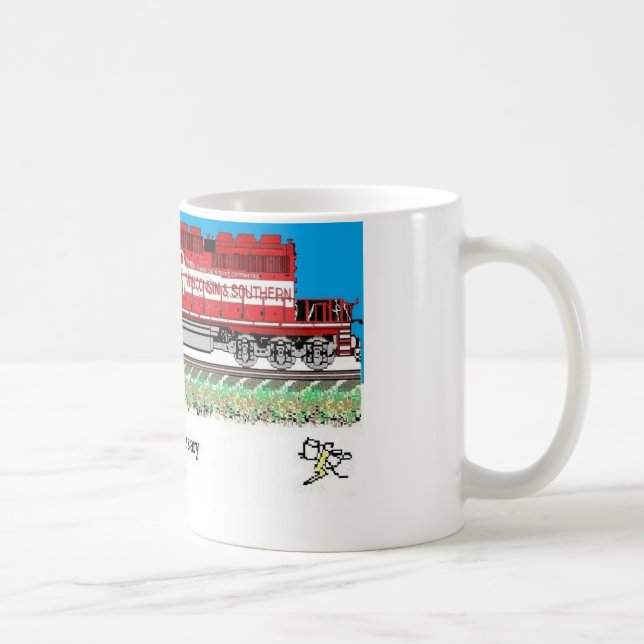 Caneca branca clássica de WSOR 4030 (Direita)