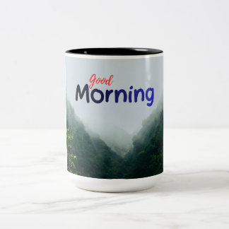 Caneca Branca de Motivação Matinal | Xícara de Cit