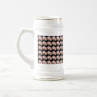 Caneca branca - Design de flor