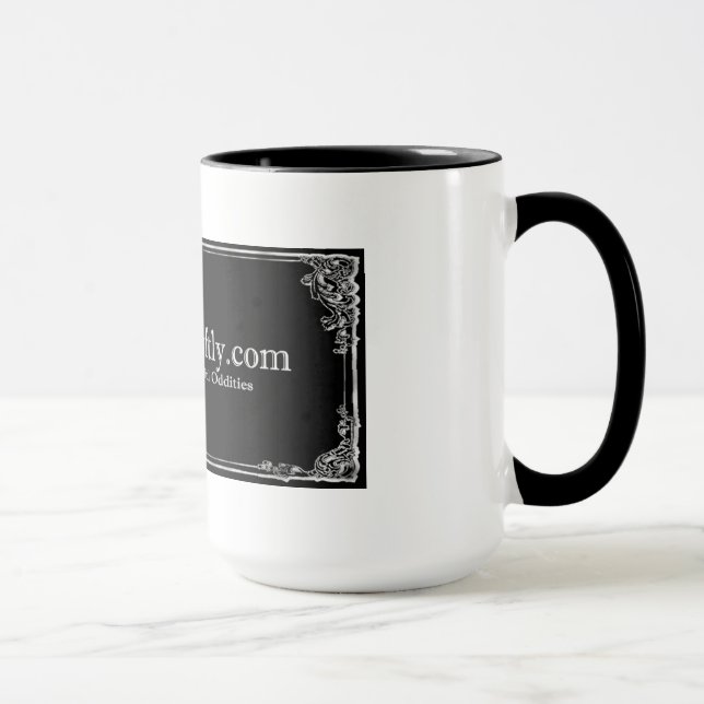 Caneca Branco do filme silencioso (Direita)