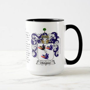 Caneca Brasão da família de Hogue