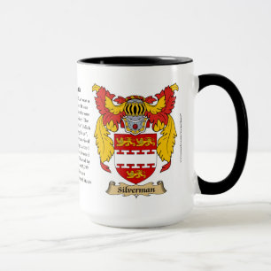 Caneca Brasão da família de Silverman