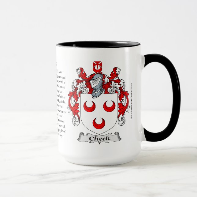 Caneca Brasão da família do mordente (Direita)