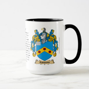 Caneca Brasão da família do resgate