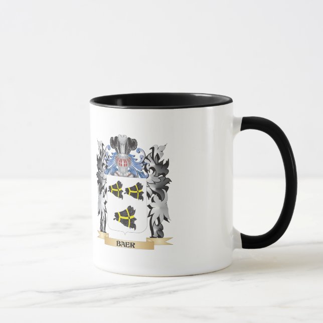 Caneca Brasão de Baer - crista da família (Direita)