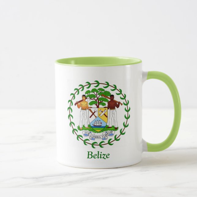 Caneca Brasão de Belize (Direita)