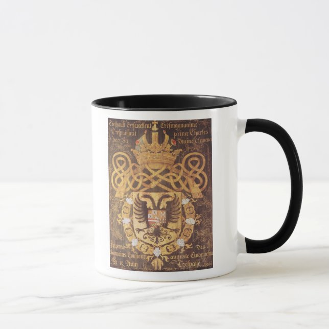 Caneca Brasão de Charles V do 2ó capítulo (Direita)