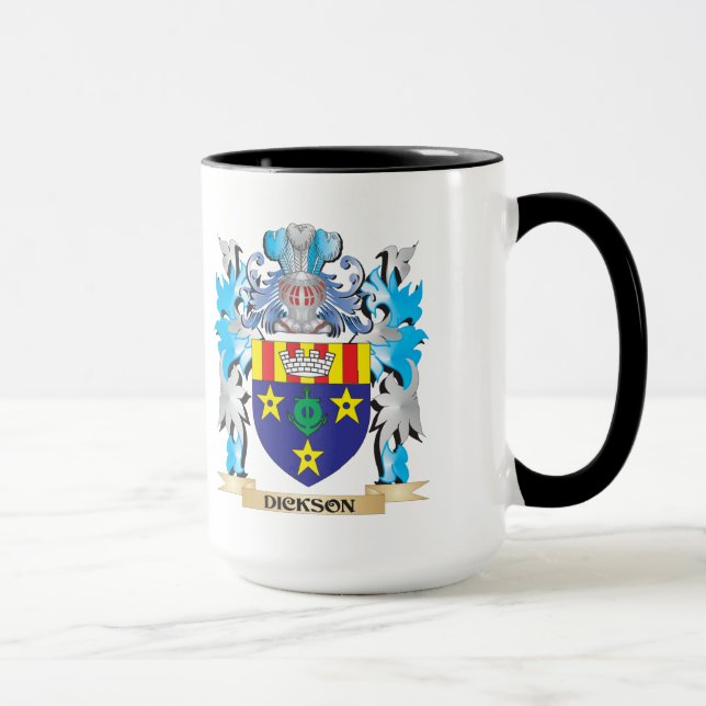 Caneca Brasão de Dickson - crista da família (Direita)