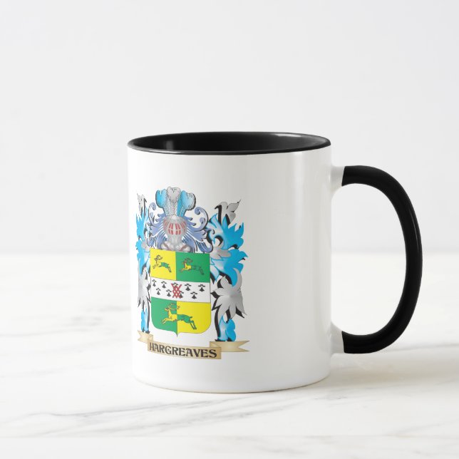 Caneca Brasão de Hargreaves - crista da família (Direita)