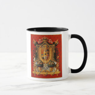 Caneca Brasão de Italia, design para uma tapeçaria