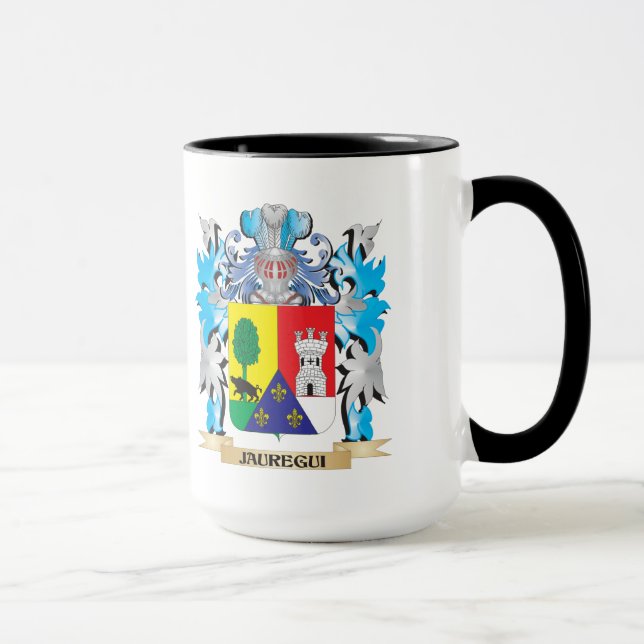 Caneca Brasão de Jauregui - crista da família (Direita)