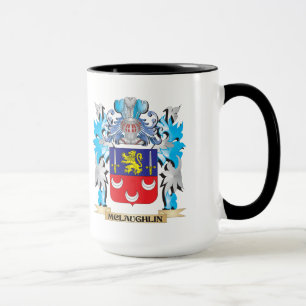 Caneca Brasão de Mclaughlin - crista da família