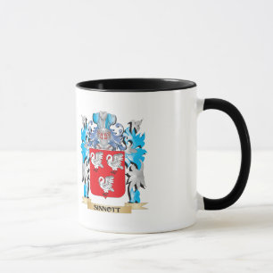 Caneca Brasão de Sinnott - crista da família