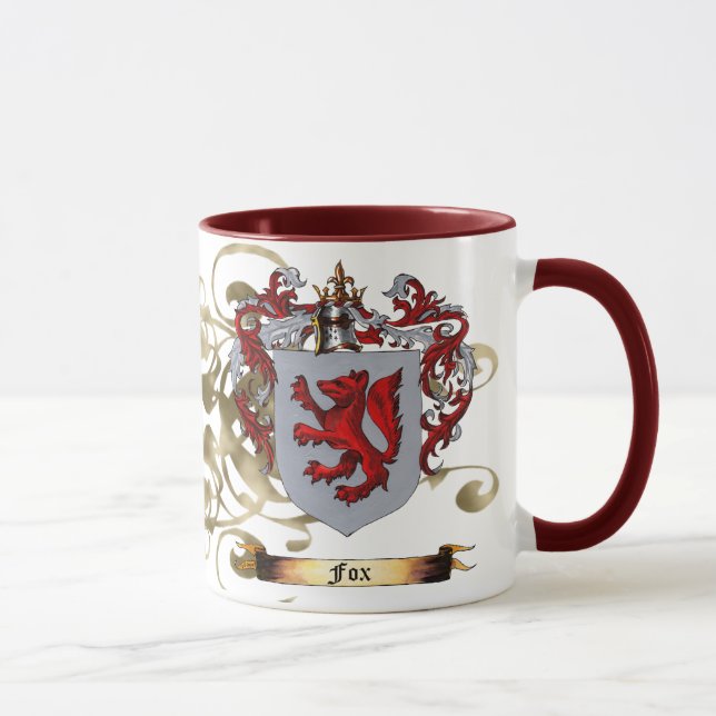 Caneca Brasão do Fox (2-sided) (Direita)