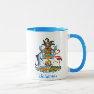 Caneca Brasão dos Bahamas