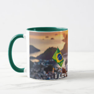 CANECA BRASIL - EU AMO O BRASIL