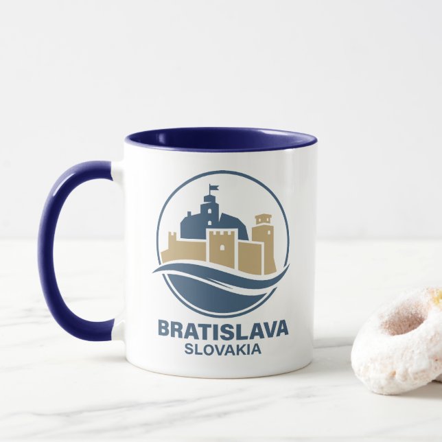 Caneca Bratislave Slovakia Europe (Com Donut)
