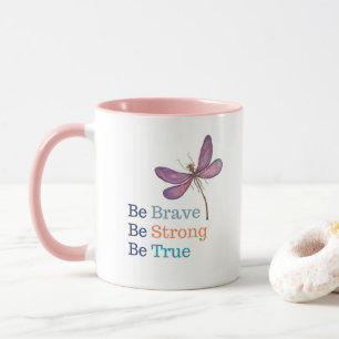 Caneca Brave Strong True Dragonfly