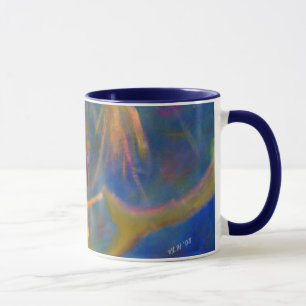 Caneca "Braving arte da sereia das profundidades"