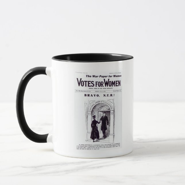 Caneca Bravo, N.U.R! , capa 'de votos para (Esquerda)