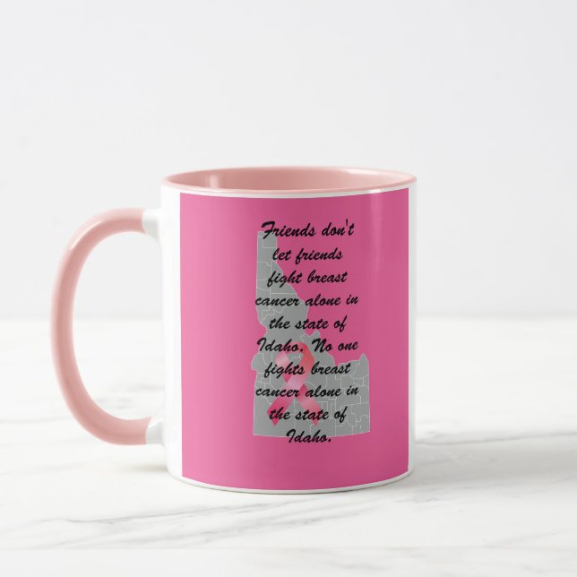 Caneca Breast Cancer Awareness in Idaho (Esquerda)