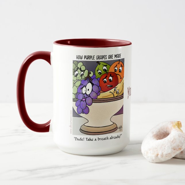 Caneca Breathe Combo Mug (Com Donut)