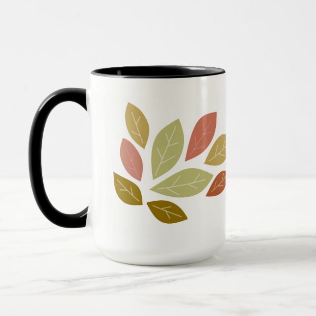 Caneca Breezy Autumn Leaves (Esquerda)