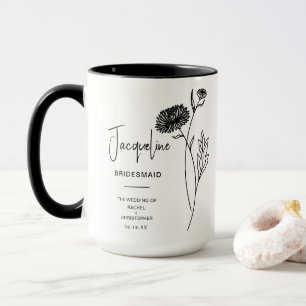 Caneca Bridesmaid Chrysanthemum (NOV) - Presente da Flor 