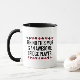 Caneca Bridge Player Mug - Presente fantástico no jogo de