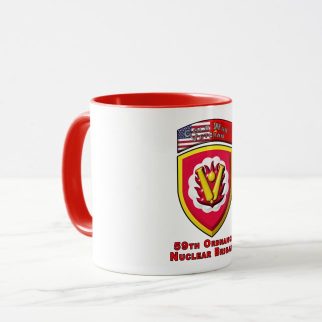 Caneca Brigada de Ordenação "Detergente Nuclear de Guerra (Frente Esquerda)