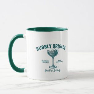 Caneca Brigada Espumante Sociedade Brilho & Brinde