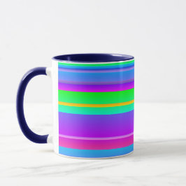 Caneca Bright multicolor striping
