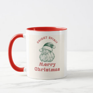 Caneca Bright Spirit Santa Mug – Merry Christmas Edition